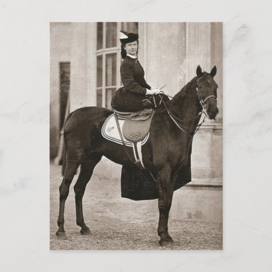 Kaiserin Sissi von Österreich, Reitpferd #024SS Postkarte (Vorderseite)