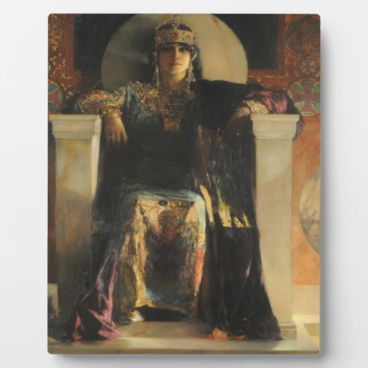 Kaiserin Theodora - Benjamin Constant - 1886 Fotoplatte (Vorderseite)