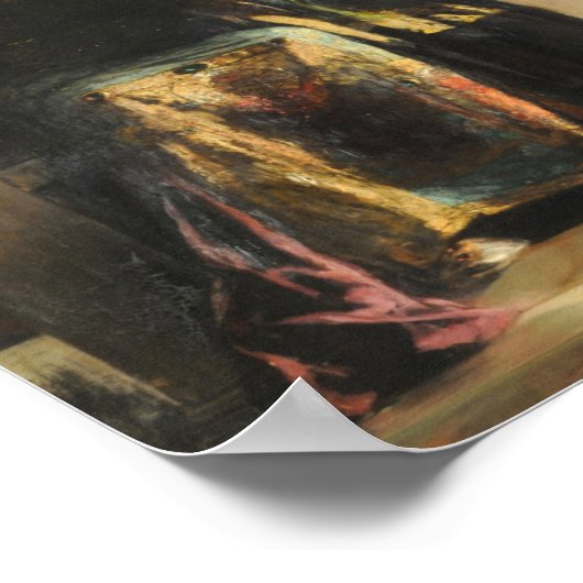 Kaiserin Theodora - Benjamin Constant - 1886 Poster (Ecke)