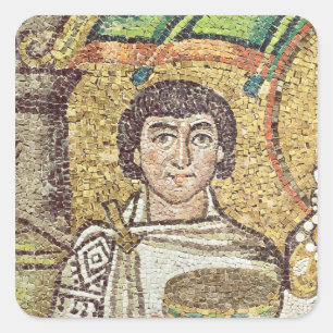 Kaiserin Theodora Quadratischer Aufkleber