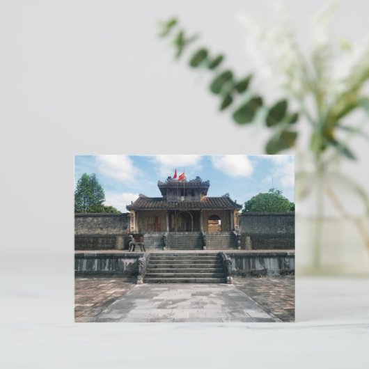 Kaiserin Thieu Tri, Hue, Vietnam Postkarte (Stehend Vorderseite)