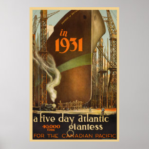 Kaiserin von Großbritannien 1931 - Vintages Poster