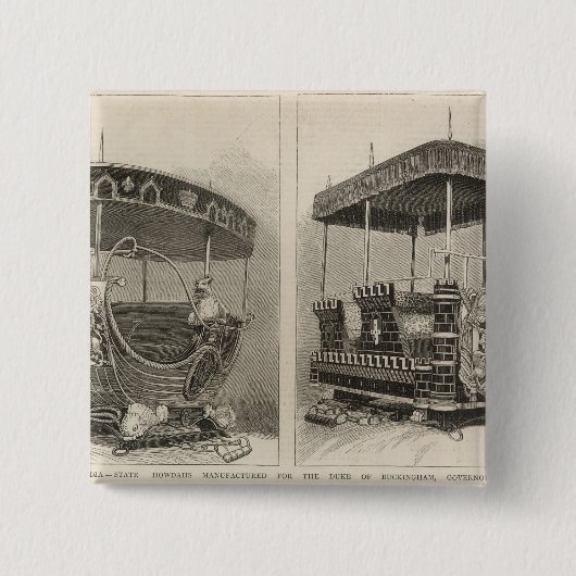 Kaiserin von Indien Button (Vorderseite)