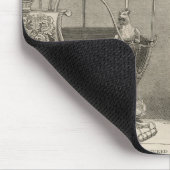 Kaiserin von Indien Mousepad (Ecke)