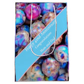 Kaiserjasper zum 42. Hochzeitstag Mittlere Geschenktüte (Rückseite)