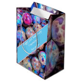 Kaiserjasper zum 42. Hochzeitstag Mittlere Geschenktüte (Rückseite Schrägansicht)