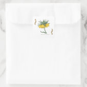 Kaiserkrone Sticker quadratisch (Tasche)