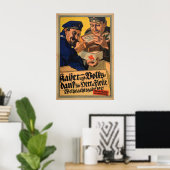 Kaiserlich deutsches Erster-Weltkrieg-Propagandapo Poster (Heimbüro)