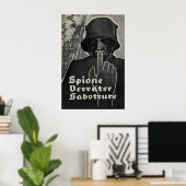 Kaiserlich-deutsches Propagandaposter des Ersten W Poster (Heimbüro)