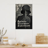 Kaiserlich-deutsches Propagandaposter des Ersten W Poster (Küche)