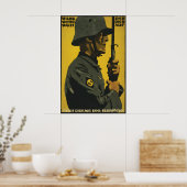 Kaiserlich deutsches WWI-Propagandaplakat Bayerisc Poster (Küche)