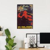 Kaiserlich deutsches WWI-Propagandaposter Der mit Poster (Heimbüro)