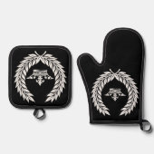kaiserlich ofenhandschuh & Topflappen-Set (Vorderseite)