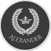 Kaiserlich Personalisiert Aufkleber (Vorderseite)