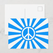 Kaiserliche Fahne - Zeichen des Friedens ohne Gewa Postkarte (Vorne/Hinten)