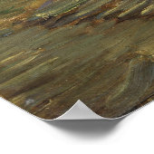 Kaiserliche Fritillerien in Kupfer Vase Van Gogh Poster (Ecke)