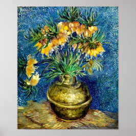 Kaiserliche Fritillerien in Kupfer Vase - Van Gogh Poster