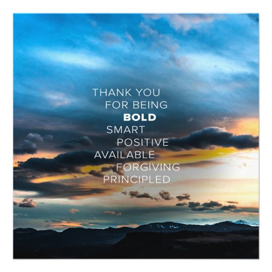 Kaiserliche Himmel #1 (24x24) Fotodruck (Vorne)