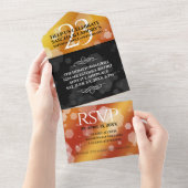 Kaiserliche Hochzeit zum 23. Mal All In One Einladung (Abreißen)