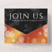 Kaiserliche Hochzeit zum 23. Mal All In One Einladung (Rückseite)