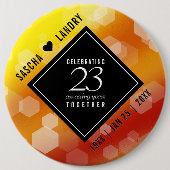 Kaiserliche Hochzeit zum 23. Mal Button (Vorderseite)