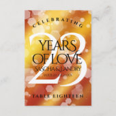 Kaiserliche Hochzeit zum 23. Mal Dankeskarte (Rückseite)