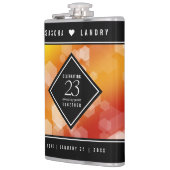 Kaiserliche Hochzeit zum 23. Mal Flachmann (Links)