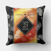 Kaiserliche Hochzeit zum 23. Mal Kissen (Rückseite)