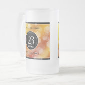 Kaiserliche Hochzeit zum 23. Mal Mattglas Bierglas (Vorderseite Links)