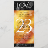 Kaiserliche Hochzeit zum 23. Mal Menükarte (Rückseite)