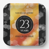 Kaiserliche Hochzeit zum 23. Mal Pappteller (Vorderseite)