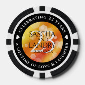 Kaiserliche Hochzeit zum 23. Mal Pokerchips (Vorderseite)