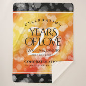 Kaiserliche Hochzeit zum 23. Mal Sherpadecke (Vorderseite)