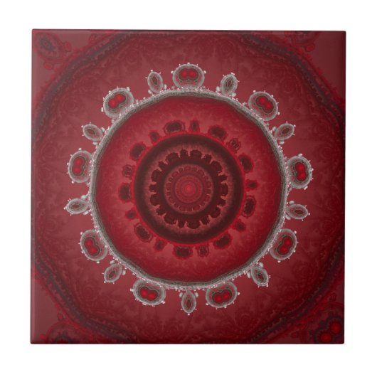 Kaiserliche Krondekoration Tile Fliese (Vorderseite)