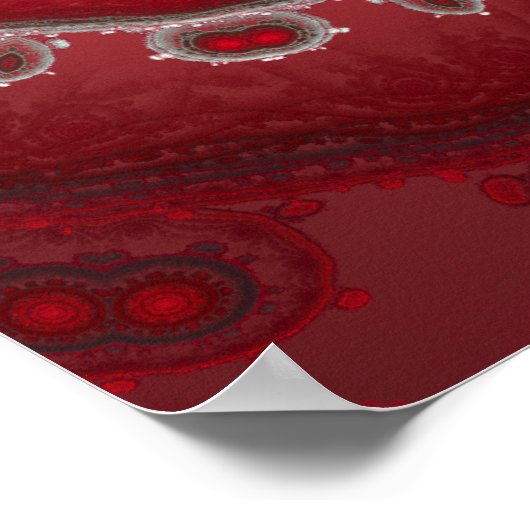 Kaiserliche Kronenschrift Poster (Ecke)