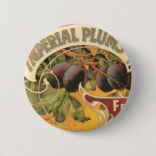 Kaiserliche Pflaumen Button (Vorderseite)