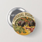 Kaiserliche Pflaumen Button (Vorne & Hinten)