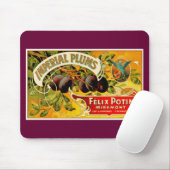 Kaiserliche Pflaumen Mousepad (Mit Mouse)