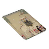 Kaiserliche Prozession (Farbe litho) Magnet (Rechte Seite)