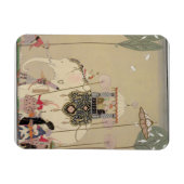 Kaiserliche Prozession (Farbe litho) Magnet (Horizontal)