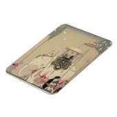 Kaiserliche Prozession (Farbe litho) Magnet (Linke Seite)