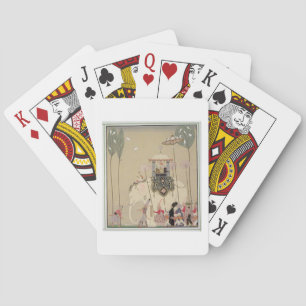 Kaiserliche Prozession (Farbe litho) Spielkarten