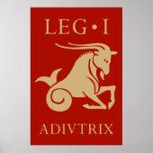 Kaiserliche Römische Armee - Legio I Adiutrix Poster (Vorne)
