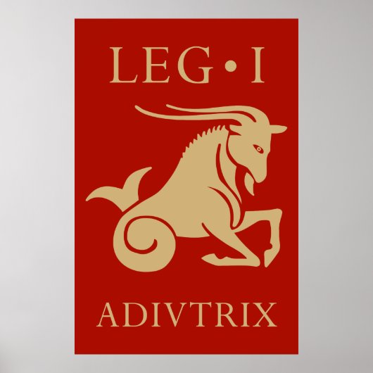Kaiserliche Römische Armee - Legio I Adiutrix Poster (Vorne)