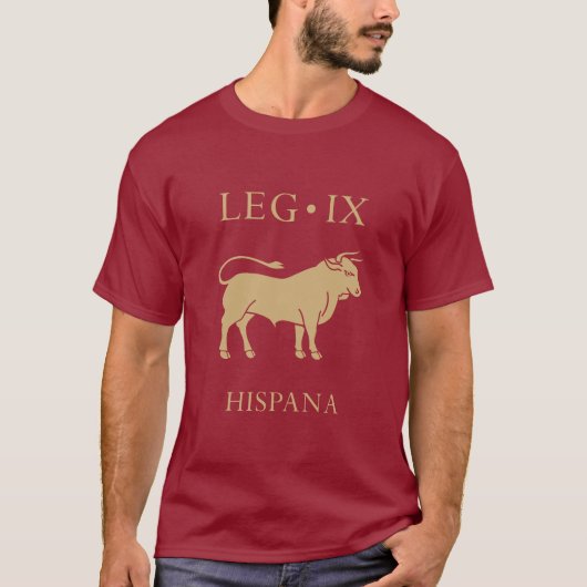 Kaiserliche Römische Armee - Legio IX Hispana T-Shirt (Vorderseite)