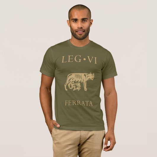 Kaiserliche Römische Armee - Legio VI Ferrata T-Shirt (Vorne ganz)