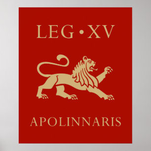 Kaiserliche Römische Armee - Legio XV Apollinaris Poster