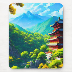 Kaiserliche Ruhe: Umarmung der Natur Mousepad