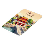 Kaiserliche Stadt, Hue Vietnam Magnet (Linke Seite)
