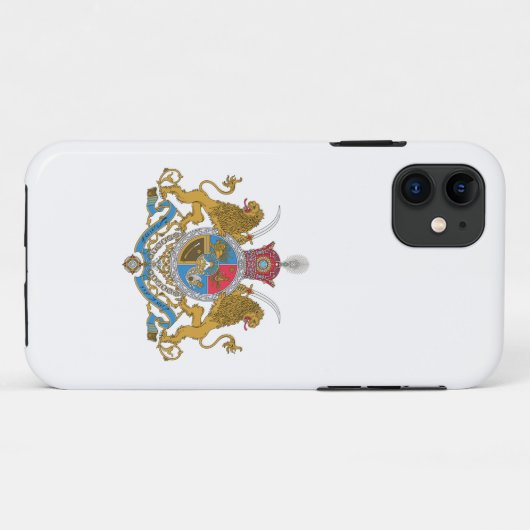 Kaiserliche Wappen Irans (1925-1979) Case-Mate iPhone Hülle (Rückseite (Horizontal))
